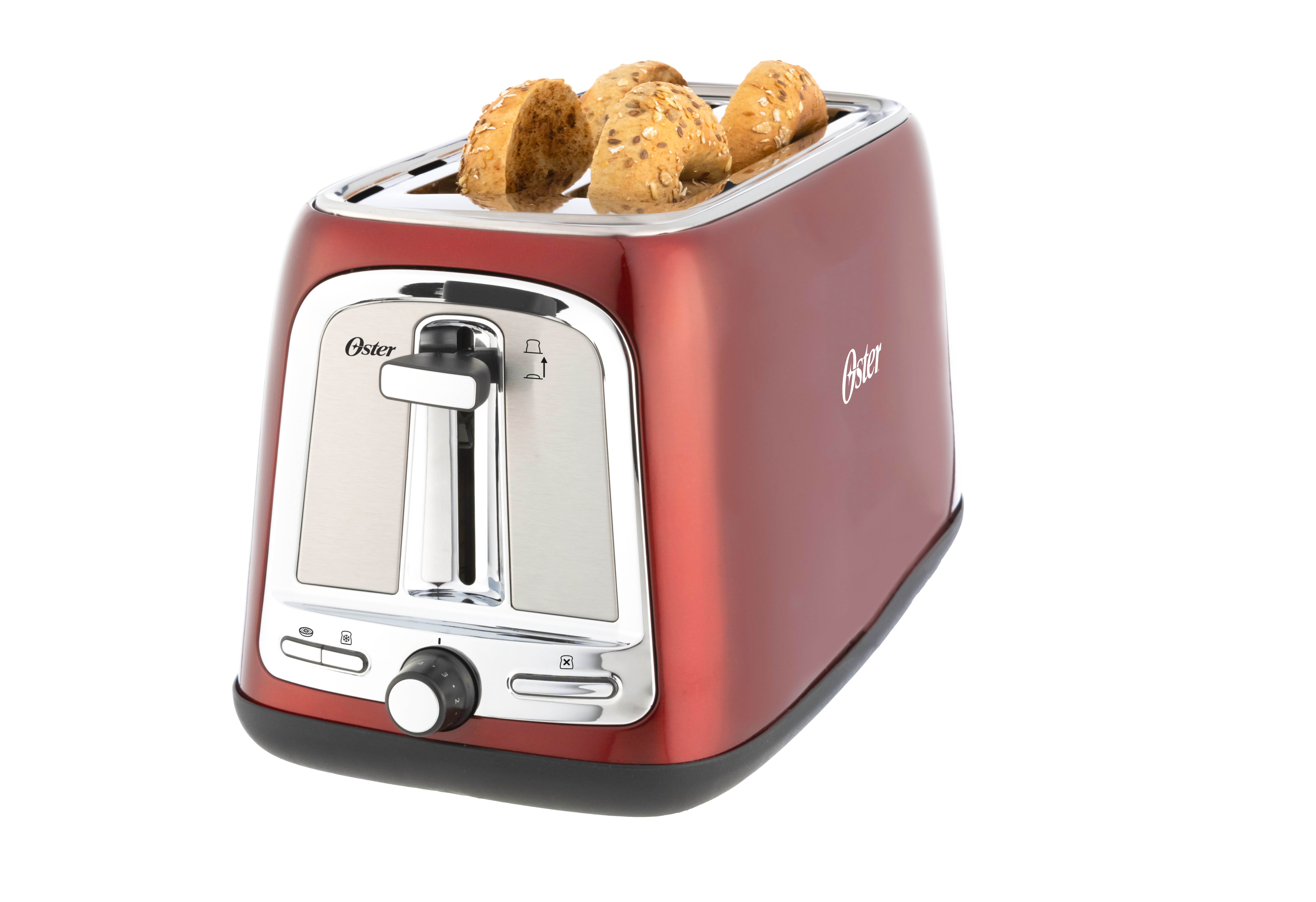 Oster® 4-Slice Long-Slot Toaster, Red on Oster.com