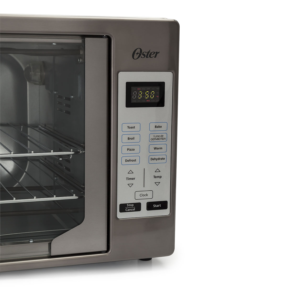 OsterÂ® French Door Digital Oven with Convection, Stainless Steel