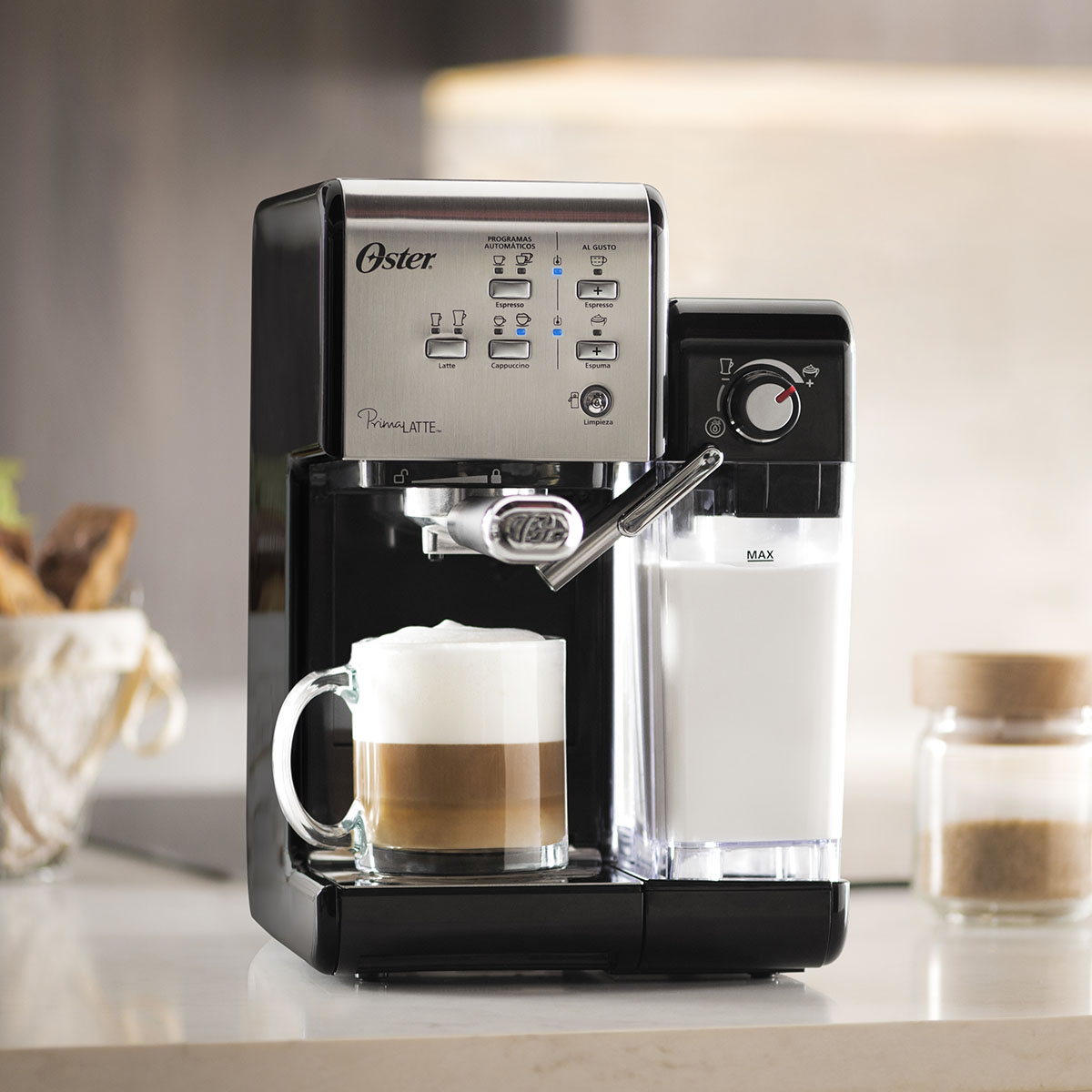 Oster® Prima Lattee® 19-Bar Italian Pump Espresso, Cappuccino